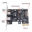 CY USB3.1 Gen1 5Gbps Type-C to PCIe x1 Adapter ASM1042 4