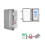 Outdoor Electrical Safety Box Weatherproof Locking Power 3