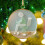 Acryl kerstornament 2D platte hanger feestdag 6