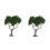 OUNONA Mini Model Trees for Model Train Scenery 2 pcs 4