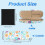 Floral Hard Shell Glasses Case with Cloth 3-Pack 2