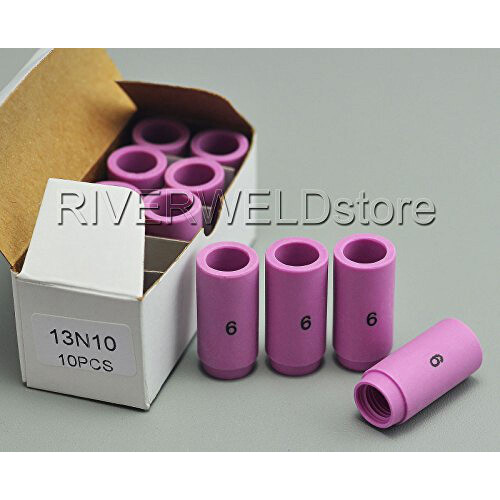 TIG Alumina Nozzle Ceramic Cup 3/8" Orifice 10 Pack 1