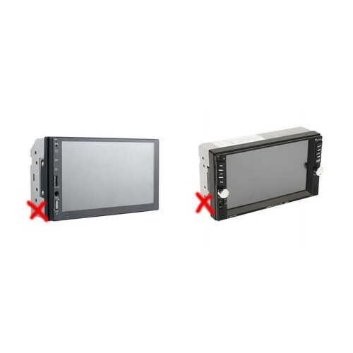 2Din Car Radio Frame Panel Mount for DVD Stereo Player 2