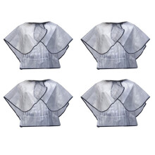 4X Salon Hairdressing Cutting Collar Shawl Waterproof EV Hair Dye Perm Color Cape Pro Hairdresser Apron for Hair Cutting