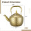 Tea Kettle Gold Stainless Steel 2L with Infuser 4