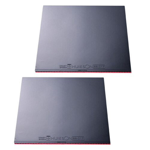 Table Tennis Rubber Replacement Black 2 Pieces 2