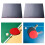 Table Tennis Rubber Replacement Black 2 Pieces 7