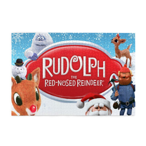 Rudolph Red-Nosed Jigsaw Puzzle 1000 Pieces 1