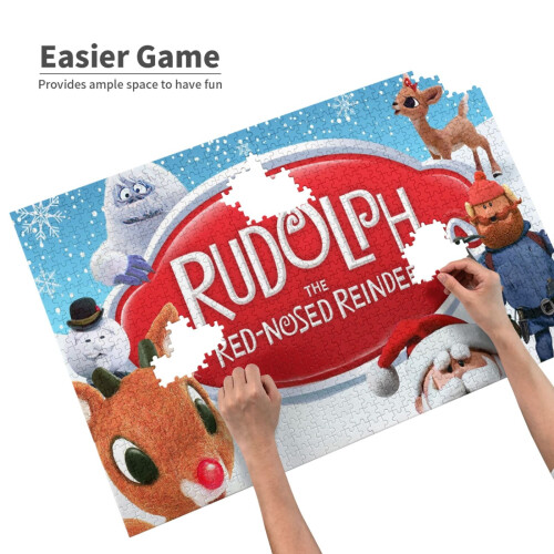 Rudolph Red-Nosed Jigsaw Puzzle 1000 Pieces 2