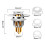 Stainless Steel Basin Pop-up Drain Filter 2 Pcs 3