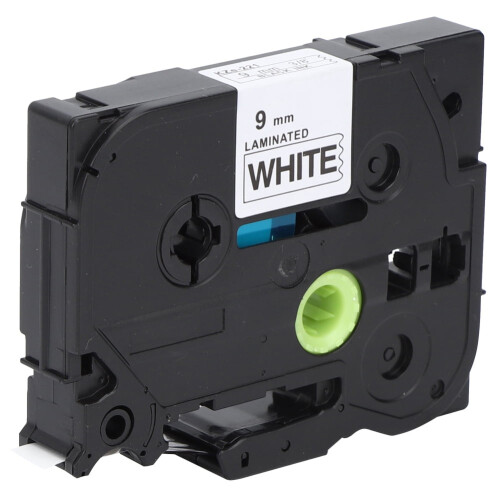Label Tape Laminated White 9mm for Label Printers 1