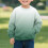 Girls' Gradient Pullover Sweatshirt Oversized Long Sleeve 5