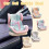 Mini Doll Car Seat with Vent Clip 10-17cm 4