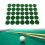 Pool Table Cloth Plasters 3x35mm Snooker Repair Spots 8