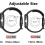 Cinturini in silicone per Google Pixel Watch3 e Watch2 da 41 mm. 3