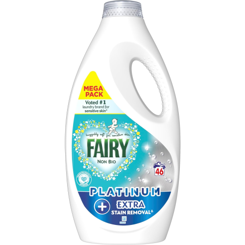 Fairy Fairy Platinum Stain Remover Non Bio Liquid 46 Washes