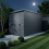 4x9 Pent Composite Shed Tanalised (Single Door, No Windows) 3