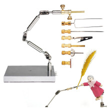 Stop Motion Animation Rig Arm Kit -with 26cm Stainless Steel Rig Arm&6 Different of Connectors for Seamless Character