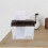 Grey ABS Manual Paper Shredder Portable Compact for Home 1 4
