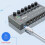6-Channel Ultra Low-Noise Line Mixer Mini Type-C Powered 5