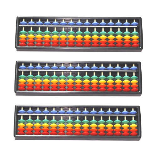 Abacus Educational Toy for Children 3 pcs 15-digit rods 2