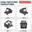 Label Holder for Roll and Fanfold Thermal Shipping Labels, Work with Desktop Label Printer, Black 7