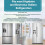 Refrigerator Air Filter Replacement 4-Pack 4