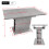 Extendable dining table, dining table with storage 2