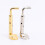 Unbranded violin chin rest clamps silver 2 pcs 4