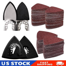 Oscillating Tool Sanding Pads Kit for Wood and Plaster