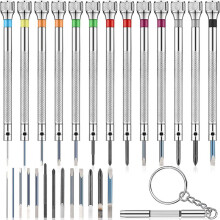 Mini Watch Screwdriver Set 0.6-2.0 mm 13 pcs with