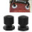 Solo Seat Mounting Nuts 1/4"-20 Black 1