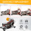 Mini Belt Sander Electric Grinder with 7 Speeds and 15 3