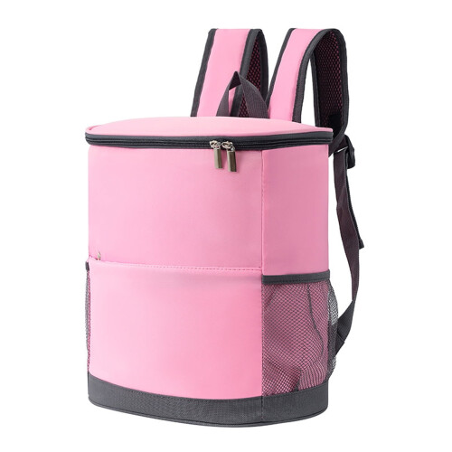 Insulated Waterproof Cooler Backpack Pink