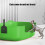 Cat Litter Box Large Spill-Proof Open Tray 1 Unit 5