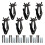 Deer Skull Mount Metal Wall Display Stand 1