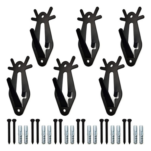 Deer Skull Mount Metal Wall Display Stand