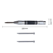 Auto Center Punch Set with Adjustable Markers for Metal and