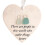 Heart-Shaped Sea Glass Ornament for Christmas Tree 1