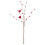 Valentine's Day Artificial Floral Picks with Red Berries 12 1