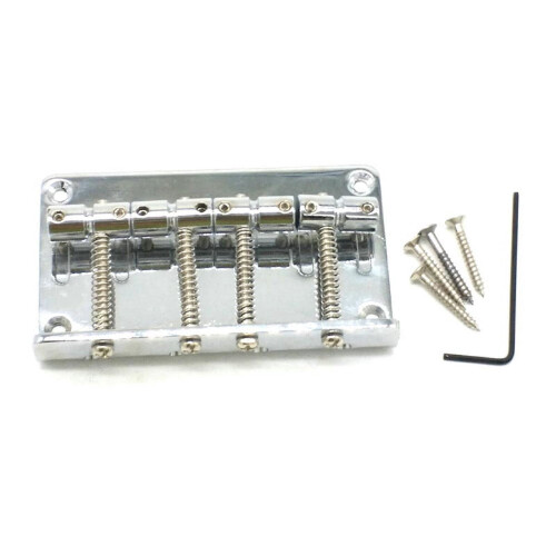 Pb4 String Bass Bridge Tailpiece with Fixed Saddles