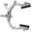 Automatic Door Bicycle Rear Brake Silver 13.5x12x8cm 1