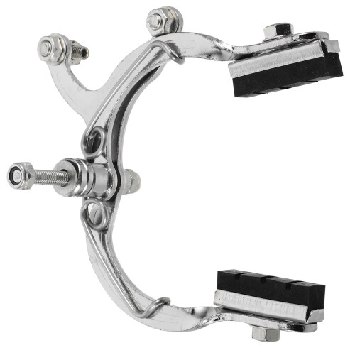 Automatic Door Bicycle Rear Brake Silver 13.5x12x8cm