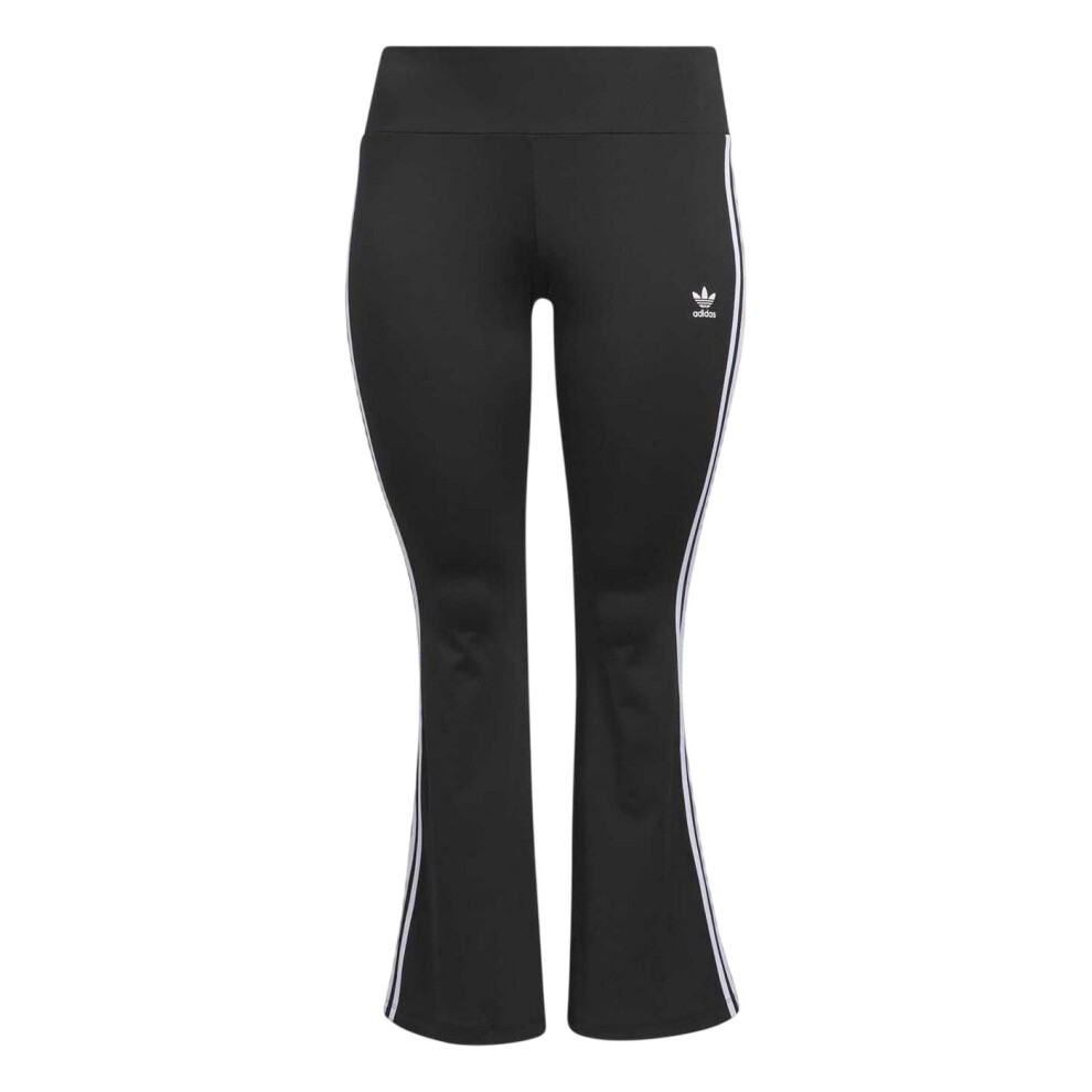 Adidas (24-26 Uk, Black) Womens/Ladies Flared Leggings