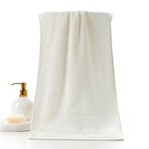 Cotton Hand Towels Soft Absorbent 2-Pack