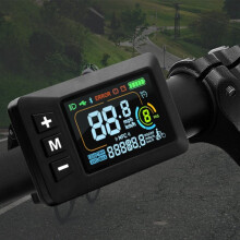 E-Bike LCD Display 24V 36V 48V 60V with 5-Pin Waterproof