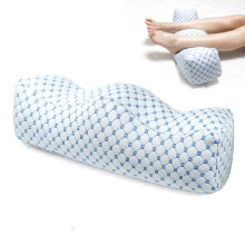 Beinkissen - Bein-Auflage Stütz-Kissen mit 7D hochelastischer PP-Baumwolle und Milchseide, mehrere Farben Blue