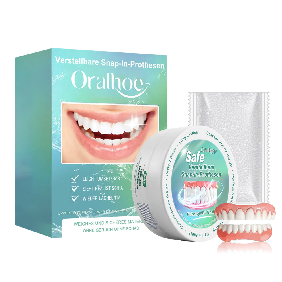 (Suit) Oralhoe Denture Modification Kit Improves Smile Beauty and Comfortable Materials Modify Teeth Oral Care