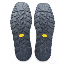Große rutschfeste Schuhsohlen-Pads Größe 41-44 - Schwarzer Gummi, geräuschreduzierende zuschneidbare Schoner