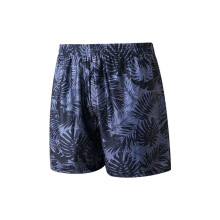 Heren Zwem Tropical Leaf Print Zwemshorts Stretch Zwemkleding Sneldrogende Strandshorts XKZ078260429X22 XL